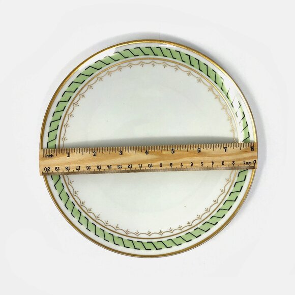 Hand Painted Pickard Dinner Plate With Greek Fret - Picture 2 of 3